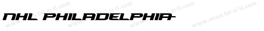 NHL Philadelphia字体转换